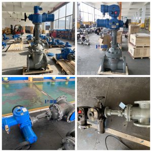 礦用一體式電動(dòng)閘閥MZ941H-40C|DN200（660V 電